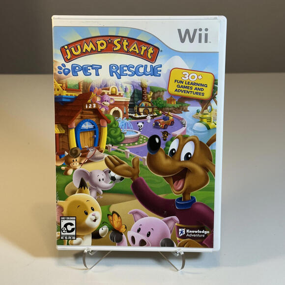 Other - JumpStart Pet Rescue Wii Game - Good Condition Tested